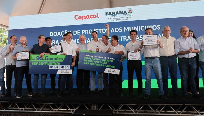  Governo libera R$ 60 milhões para pavimentação de estradas rurais na região Oeste